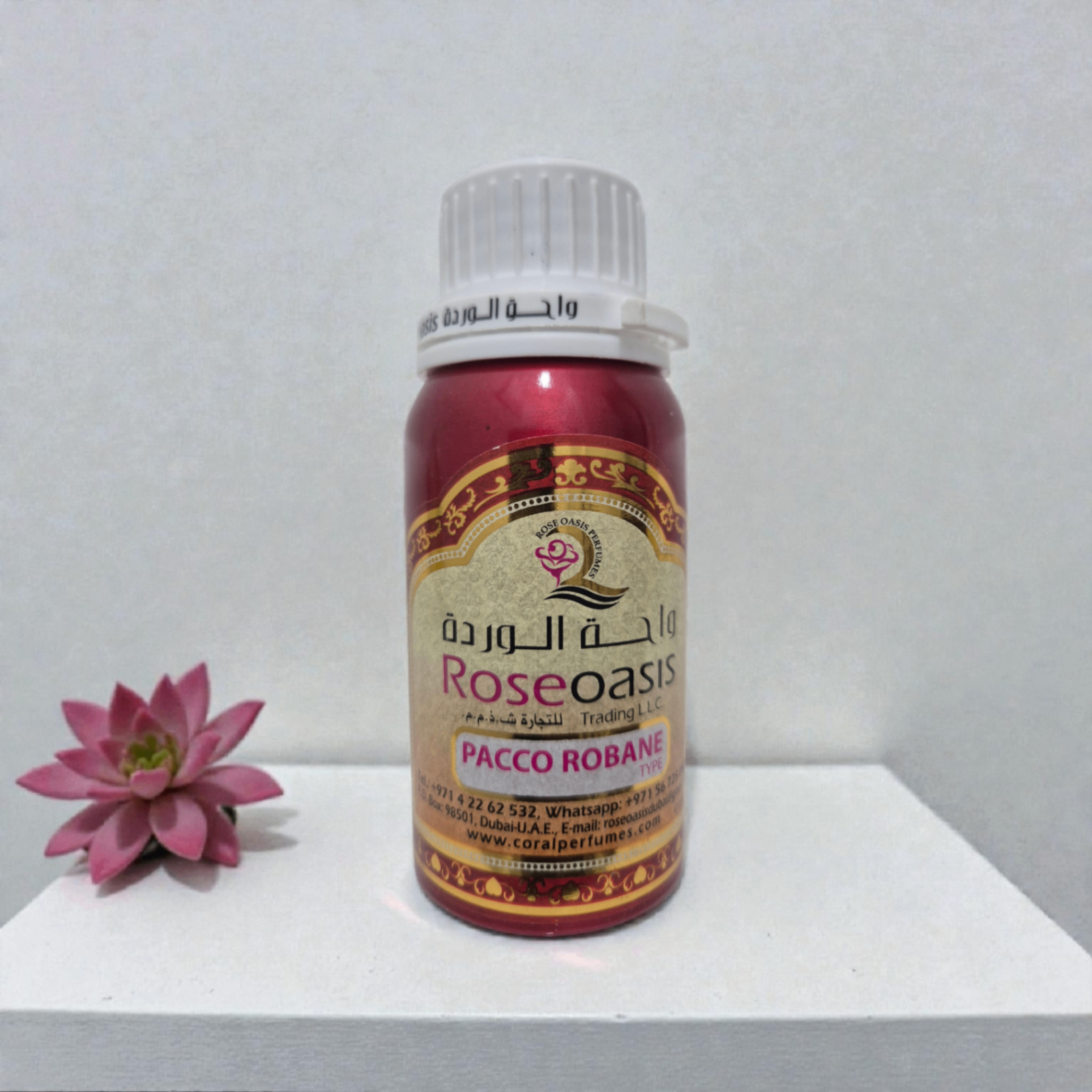 Roseoasis Pacco Robane 100ml Perfume Oil Roseoasis Pacco Robane 100ml Perfume Oil